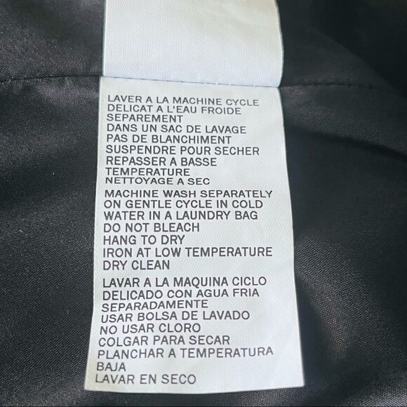 Tristan skirt midi a-line lined invisible side zipper grey size 6 - Picture 8 of 11